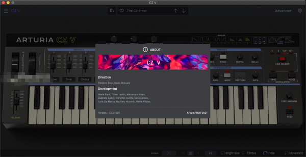 数字音乐合成器Arturia CZ V for Mac v1.3.2.1320 免费激活版