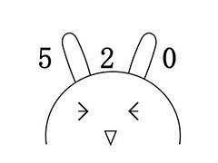 PS怎么手绘画小白兔头像? ps简笔画小白兔logo的设计方法