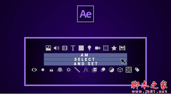 AE根据图层属性快速选择并设置脚本AM Select And Set V1.0.1 Win/Mac免费版