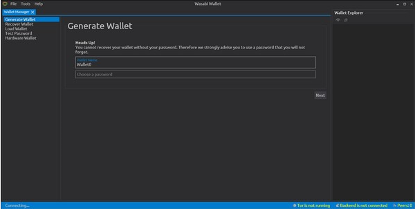 Wasabi Wallet(比特币钱包) v1.1.12.8 官方安装免费版