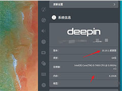 deepin系统版本号怎么看? deepin系统查看系统版本信息的技巧