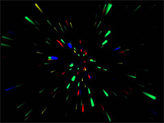 AE彩色荧光粒子四溅动画? ae粒子散开特效的实现方法