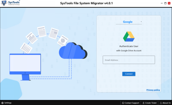 SysTools File System Migrator(文件系统数据迁移工具) v4.0.1 官方版