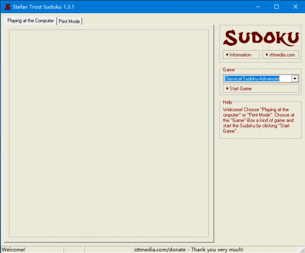 Stefan Trost Sudoku(数独软件) v1.3.1 官方版