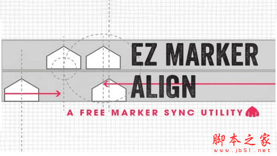 AE参考标记图层标记自动对齐工具 EZ Marker Align v1.00 Win/Mac 汉化版