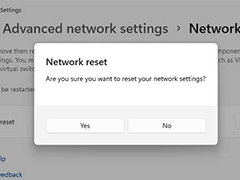Win11网络重置功能怎么重置网络适配器?