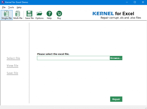 Kernel for Excel(Excel文件修复软件) v19.7 官方版