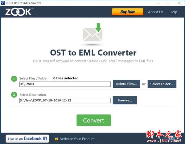 ZOOK OST to EML Converter(邮件转换工具)V3.0 官方安装版