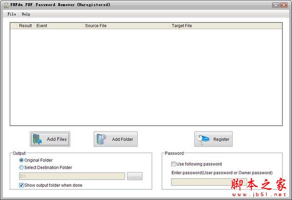 PDFdu PDF Password Remover(PDF密码移除)V2.3 英文安装版