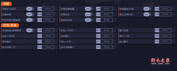 残缺宇宙十八项修改器(无限生命/无限金币/快速建造) v0.9.20 免费版