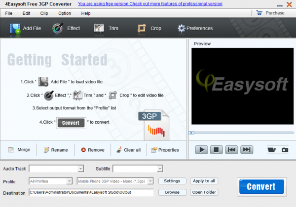 4Easysoft Free 3GP Converter(视频转换) v3.2.26 官方安装版