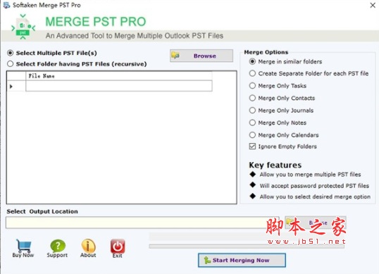 Softaken Merge PST Pro(文件合并软件) v3.1 免费安装版
