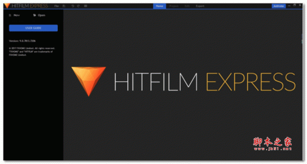 视频后期编辑工具 HitFilm Express 16 中文破解版(附安装教程)