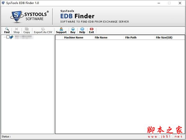 SysTools EDB Finder(文件管理)V1.0 英文安装版