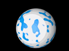 C4D圆球表面纹理怎么做融合动画效果? c4d融合动效实现方法