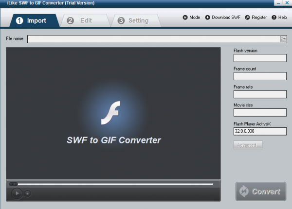 iLike SWF to GIF Converter(SWF转GIF工具) v4.0.1 官方安装版