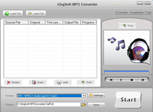 iOrgSoft MP2 Converter(音频格式转换) v1.6.5 官方安装版