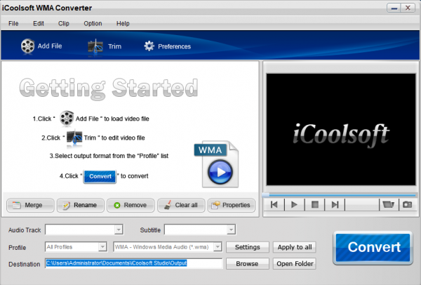 iCoolsoft WMA Converter(音频格式转换器) v3.1.10 官方安装版