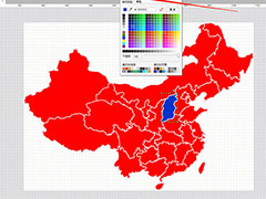 Axure怎么做中国地图? Axure导入svg地图的技巧