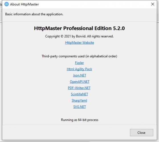 HttpMaster Pro(web开发测试软件) v5.8 免费安装版(附图文教程)