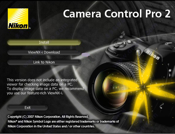 尼康相机远程控制软件Nikon Camera Control Pro v2.37.1 x64 安装激活版(附注册码)