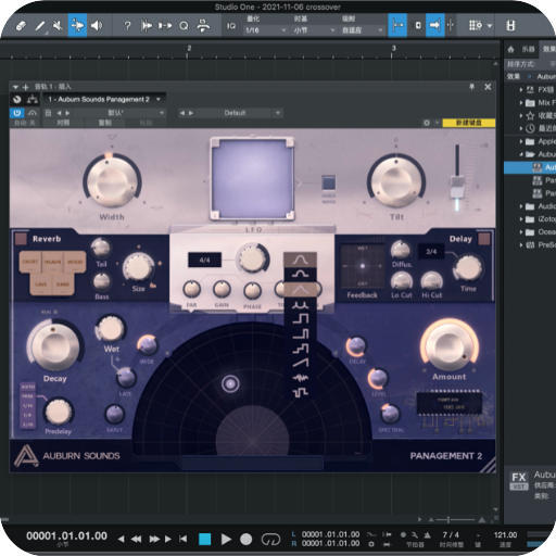 高级声像处理效果器插件Auburn Sounds Panagement for Mac v2.4 直装特别版