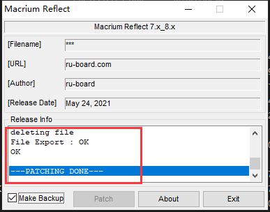 Macrium Reflect Server Plus激活工具+破解教程(全系列)