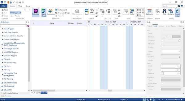 ConceptDraw PROJECT(项目管理软件) v14.0.0.320 官方安装版