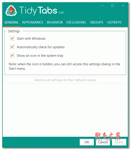 TidyTabs Pro(电脑窗口整合软件) v1.17.1 安装版