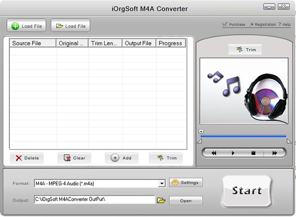 iOrgSoft M4A Converter(音频格式转换工具) v1.6.6 官方安装版