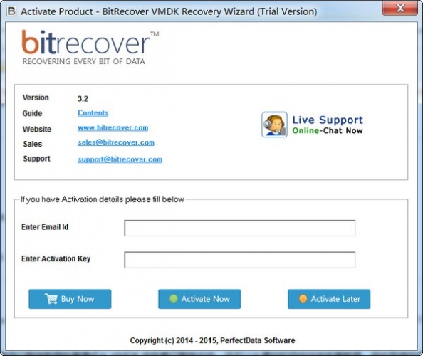 BitRecover VMDK Recovery Wizard(VMDK数据恢复工具) v3.2 官方安装版