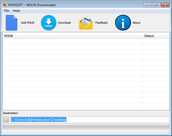 Vovsoft M3U8 Downloader(M3U8下载器) v1.9 免费安装版