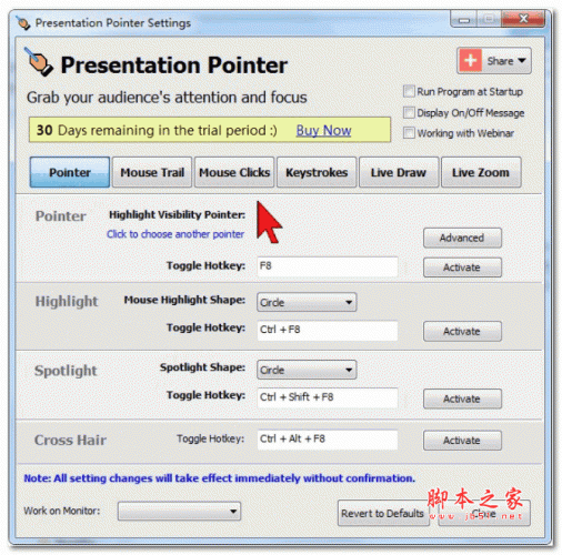 Presentation Pointer(演示文稿指针) v1.6.2 绿色版