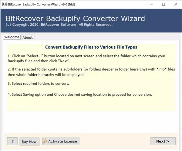 BitRecover Backupify Converter Wizard(Backupify转换器工具) v6.0.0 官方安装版