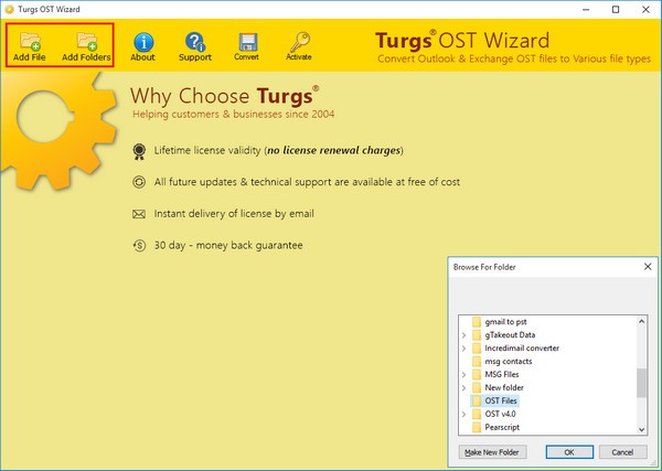 Turgs OST Wizard(OST文件转换器) v4.1.0 官方安装版