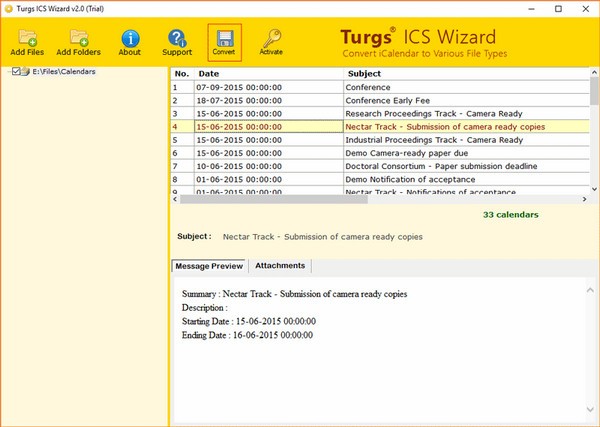 Turgs ICS Wizard(ICS文件转换工具) v2.0.0 官方安装版
