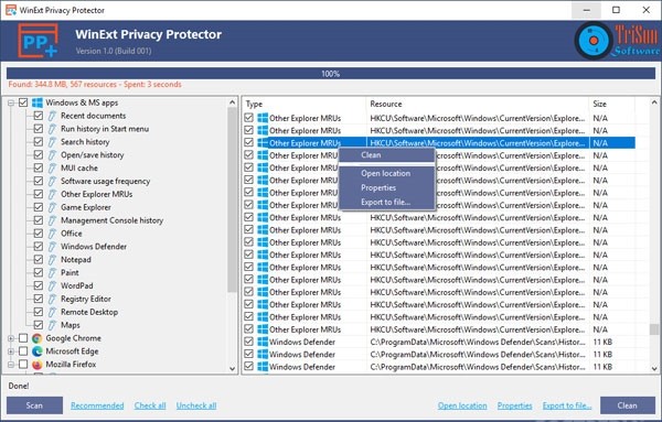 WinExt Privacy Protector(隐私保护工具) v1.0 官方安装版