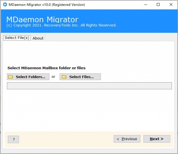 RecoveryTools MDaemon Migrator(邮箱格式转换+迁移工具) v10.0 破解版 附激活码