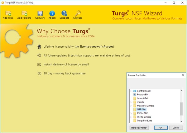 Turgs NSF Wizard(NSF文件转换工具) v3.1.0 官方安装版