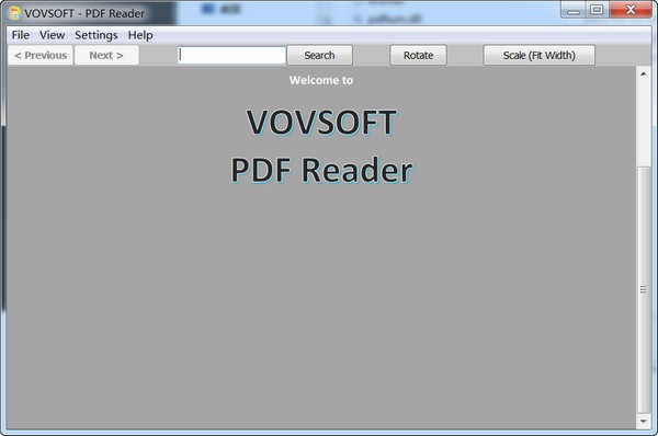Vovsoft PDF Reader(PDF查看器) v5.0 官方安装版