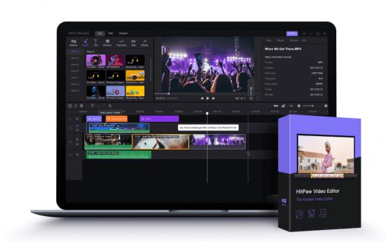 牛学长视频剪辑软件(HitPaw Video Editor) v1.2.0 中文直装破解版 附激活教程