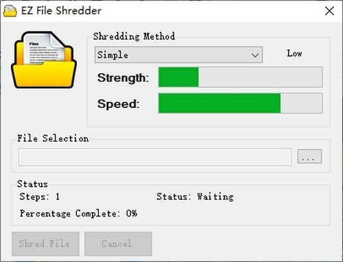 EZ File Shredder(文件粉碎机) v2.0 官方安装版