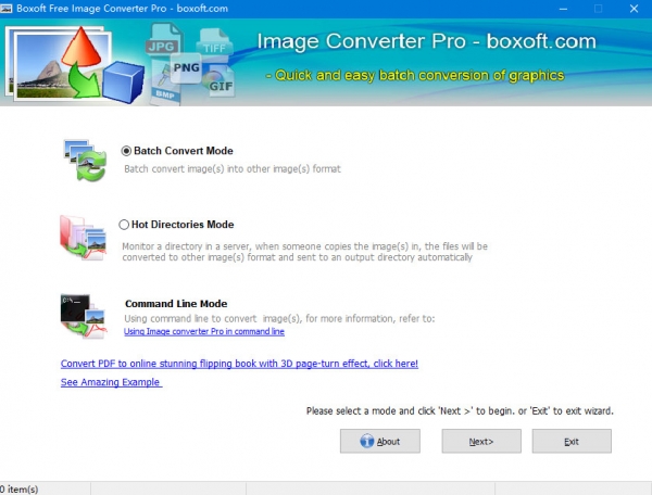 Boxoft Image Converter Pro(图片格式转换器) v3.0 官方安装版