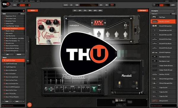 电吉他效果器软件Overloud TH-U Premium v1.4.23 安装免费版