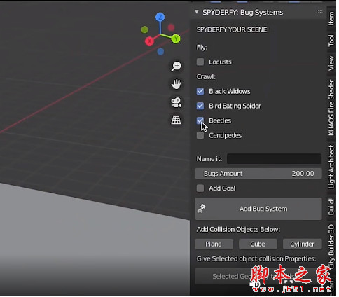 Blender群体动画粒子系统插件 Spyderfy V2.5 – Boid Systems Add-On 免费版