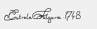 Estrela Fulguria .1748 英文字体