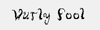 wurly fool 英文字体