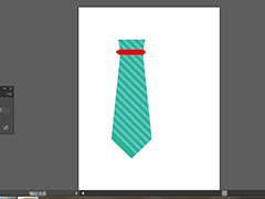 ai怎么画领带图标? ai设计父亲节礼物领带的技巧
