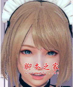 AI少女金色短发蓝色瞳孔女仆小姐姐MOD(人物替换补丁) 免费版