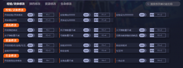 幽灵线东京十六项修改器(经验修改/弹药修改) v1.0 一修大师版